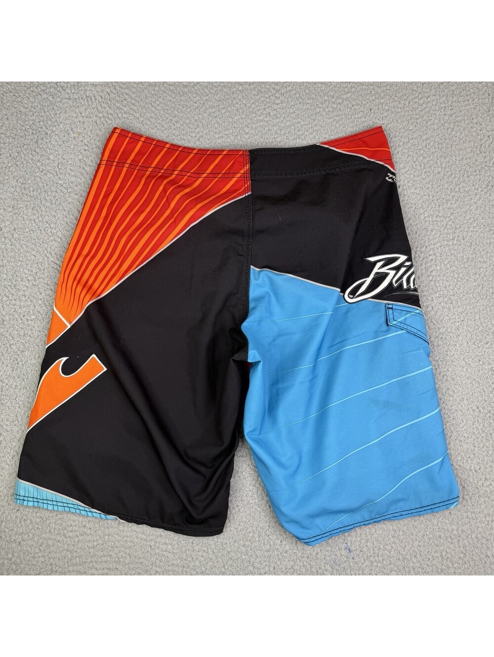 Billabong Andy Irons Platinum Quad Stretch Board Shorts Swim Trunk Rising Sun 34 - Picture 12 of 15